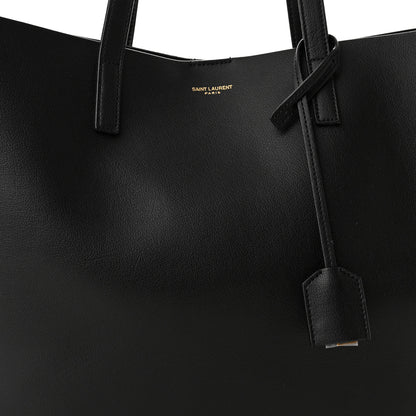 Saint Laurent Calfskin Large Shopping Tote Black 9 of 11