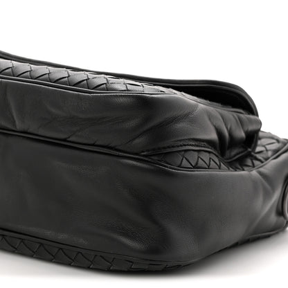 Bottega Veneta Nappa Intrecciato Messenger Bag Black 10 of 10