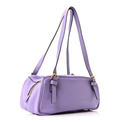 Versace Lambskin Tag Bowling Bag Lilac 3 of 10
