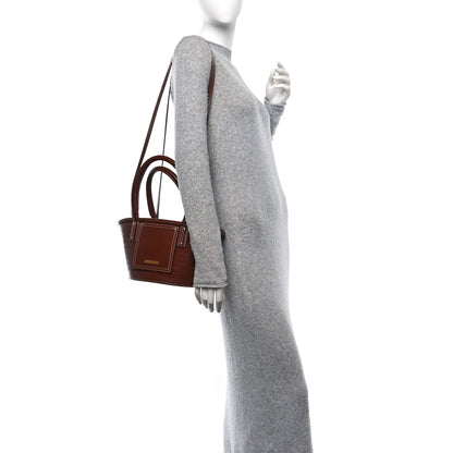 Jacquemus Weave Embossed Calfskin Le Petit Panier Soli Cuir 2 of 9