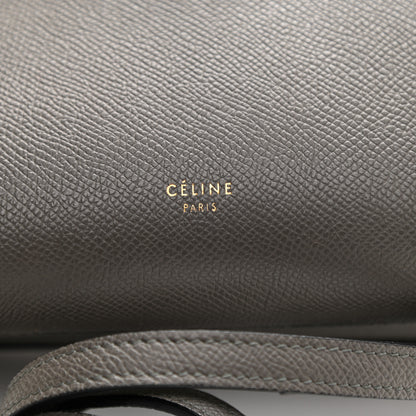 Celine Grained Calfskin Nano Belt Bag Grey 6 of 8