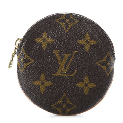 Louis Vuitton Monogram Round Coin Purse 1 of 7