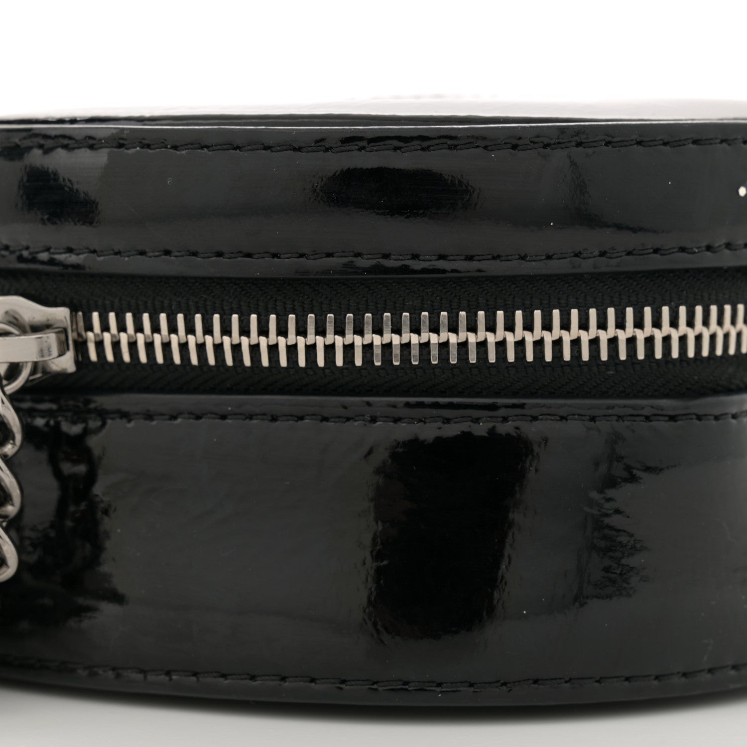 Chanel Patent Round As Earth Evening Bag Black 9 of 11
