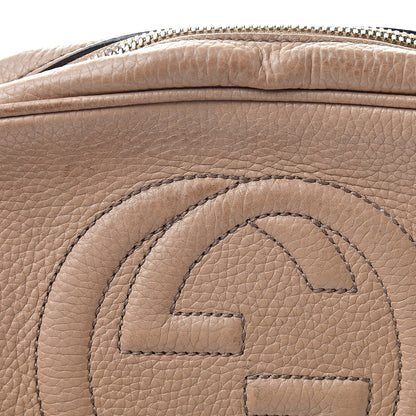 Gucci Pebbled Calfskin Small Soho Disco Bag Rose Beige 22 of 23