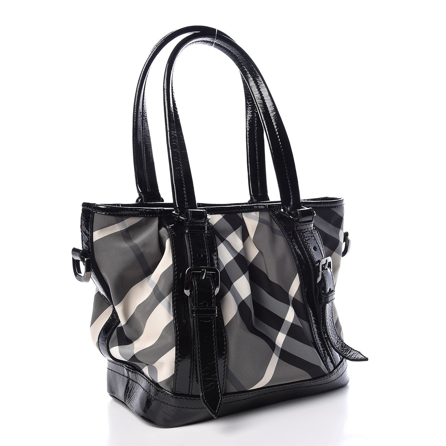 Burberry Nylon Beat Check Lowry Black 3 of 10