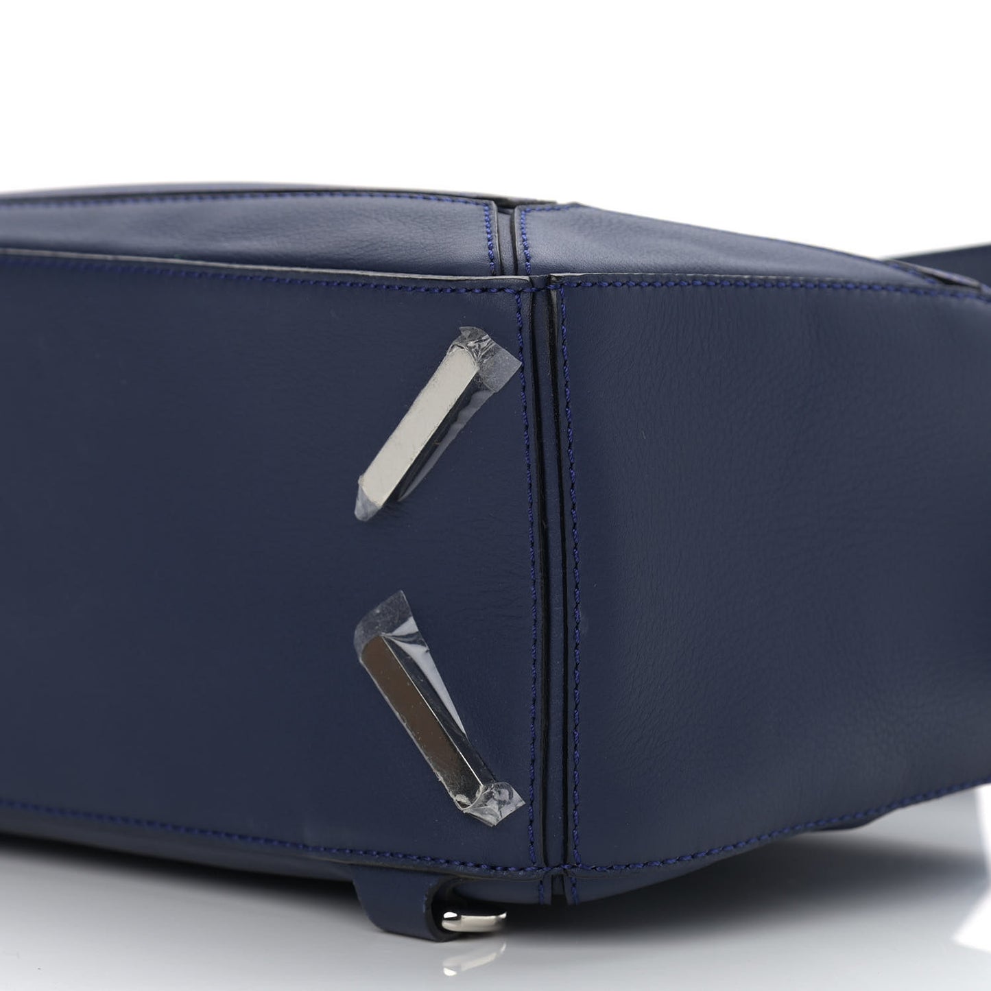 Calfskin Small Puzzle Bag Marine