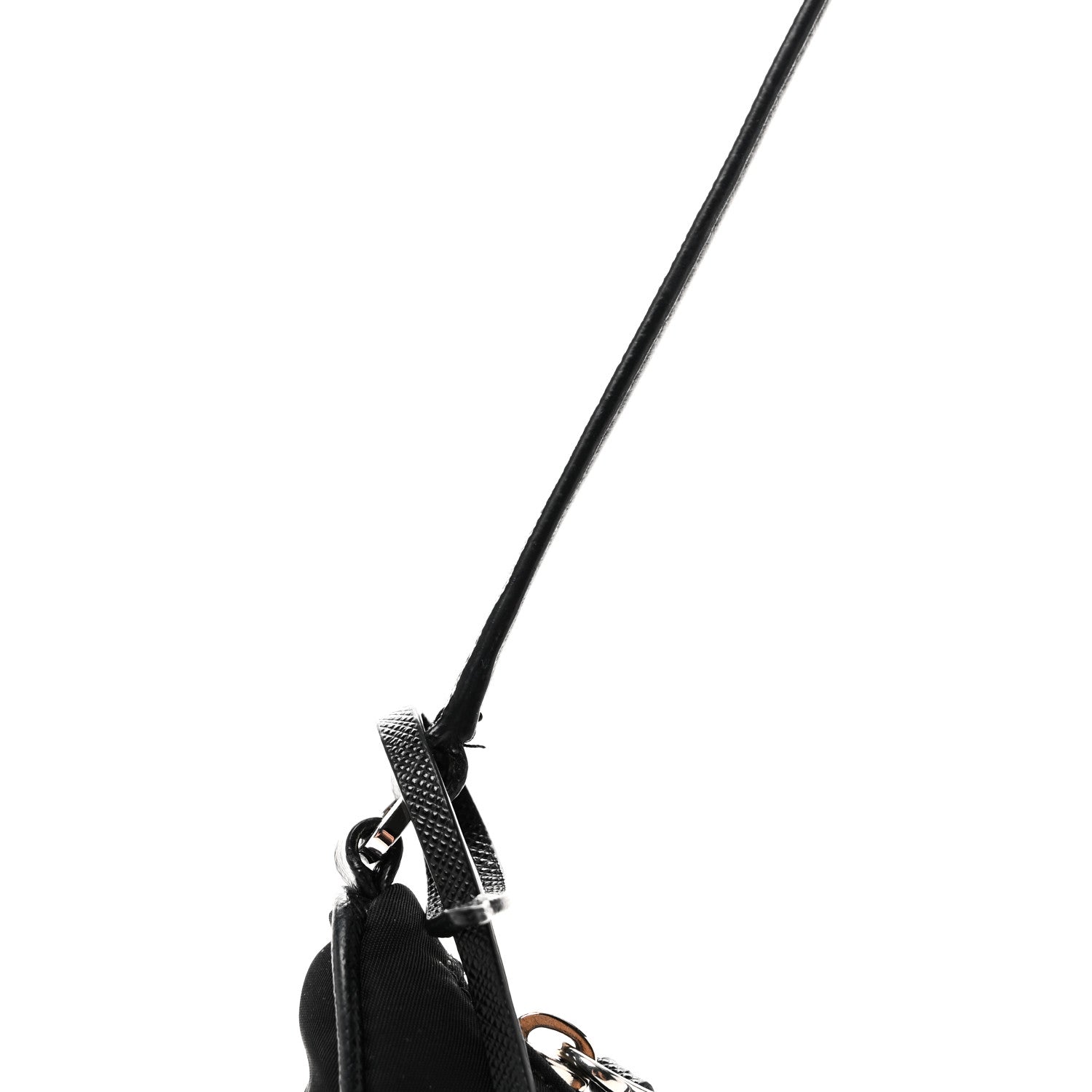 Prada Tessuto Nylon Saffiano Re-Edition 2005 Bag Black 10 of 10