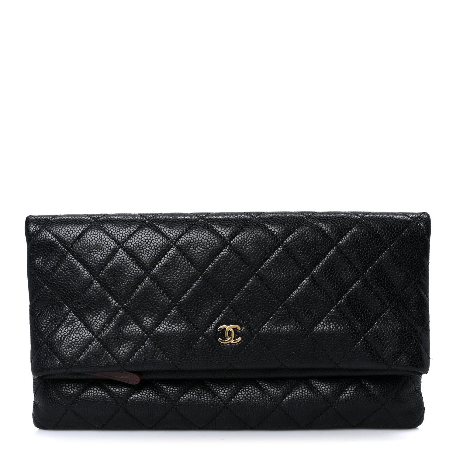 Chanel Caviar Quilted CC Beauty Clutch Black 1 of 10