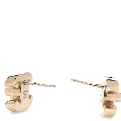 Chanel Metal CC Turnlock Earrings Gold 5 of 5