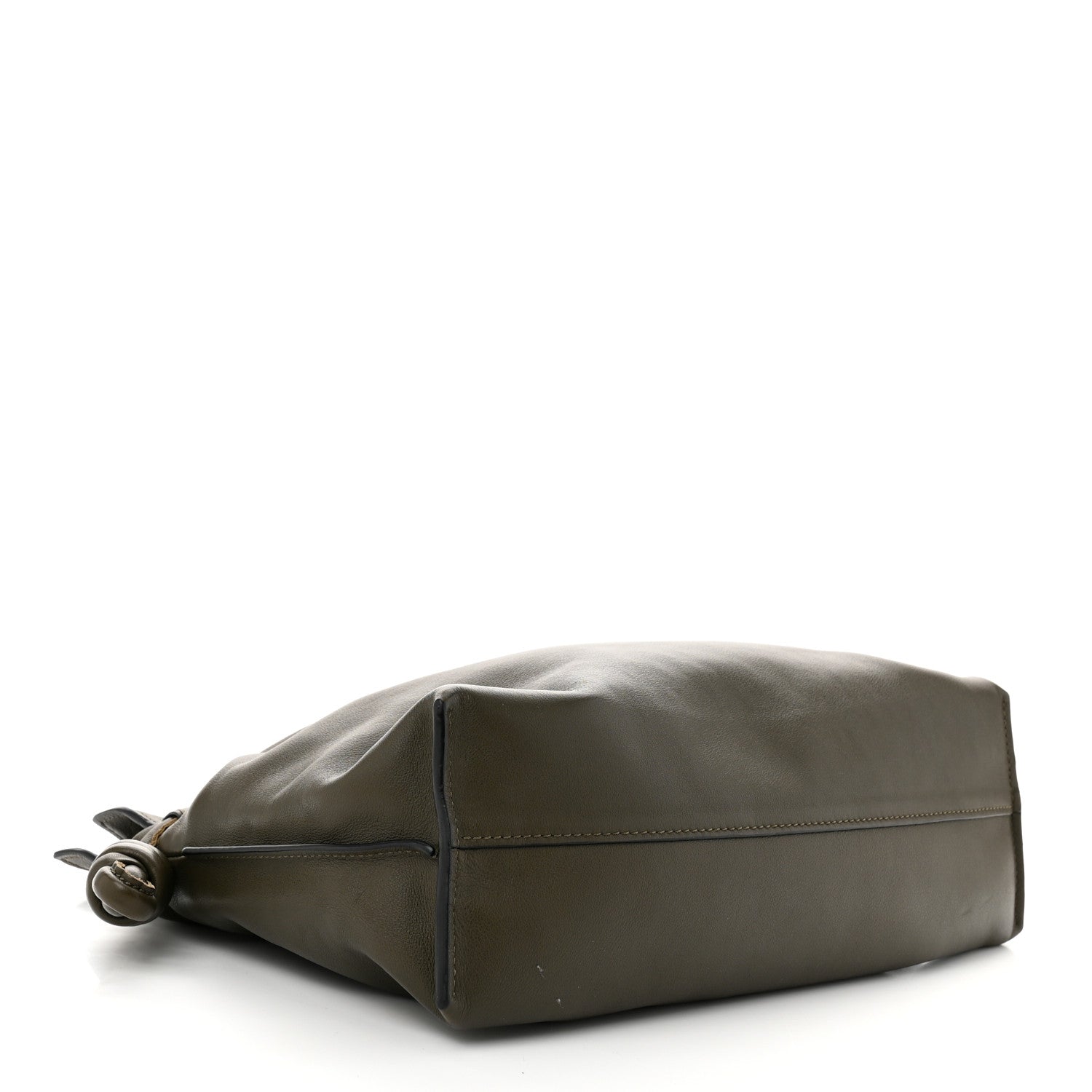 Loewe Nappa Medium Flamenco Knot Bag Dark Khaki 4 of 10