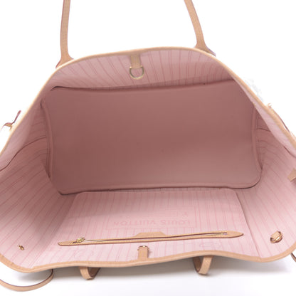 Louis Vuitton Damier Azur Neo Neverfull GM Rose Ballerine 6 of 16