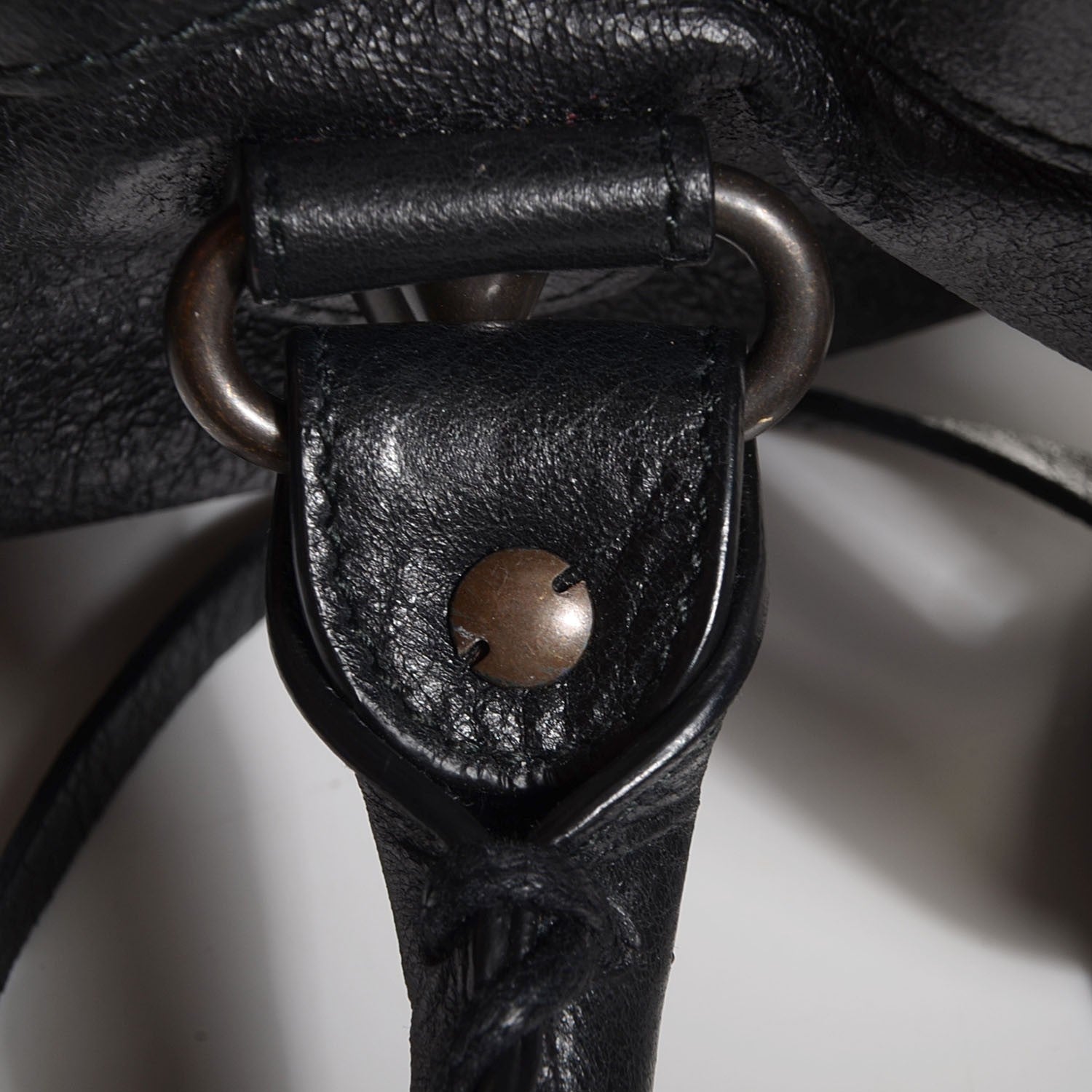 Balenciaga Agneau Classic Hardware Town Black 10 of 23