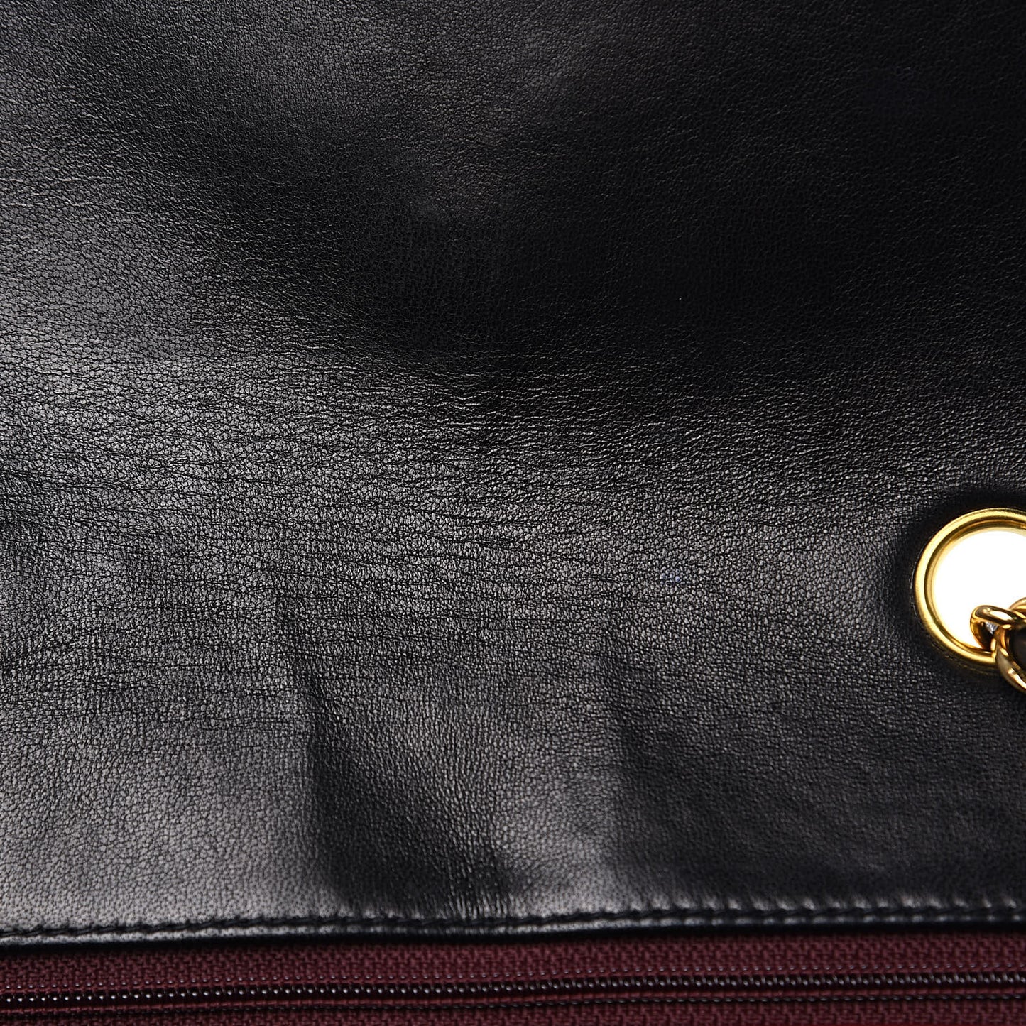 Lambskin Quilted Small Single Flap Bag Black