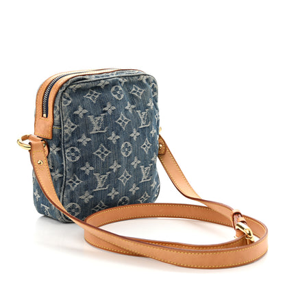 Louis Vuitton Denim Camera Bag Blue 3 of 11