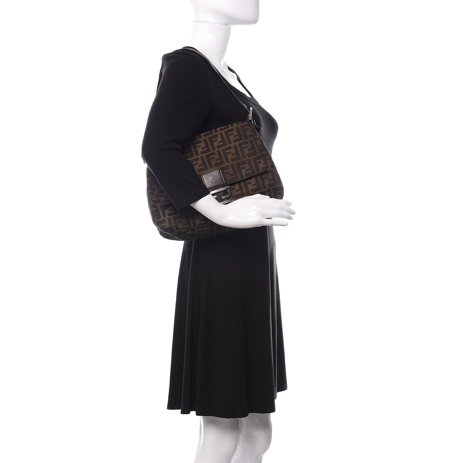Fendi Zucca Mama Baguette Tobacco 2 of 16