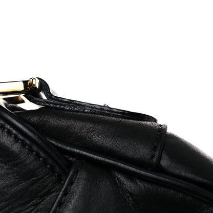 Christian Dior Calfskin Saddle Bag Black 23 of 24