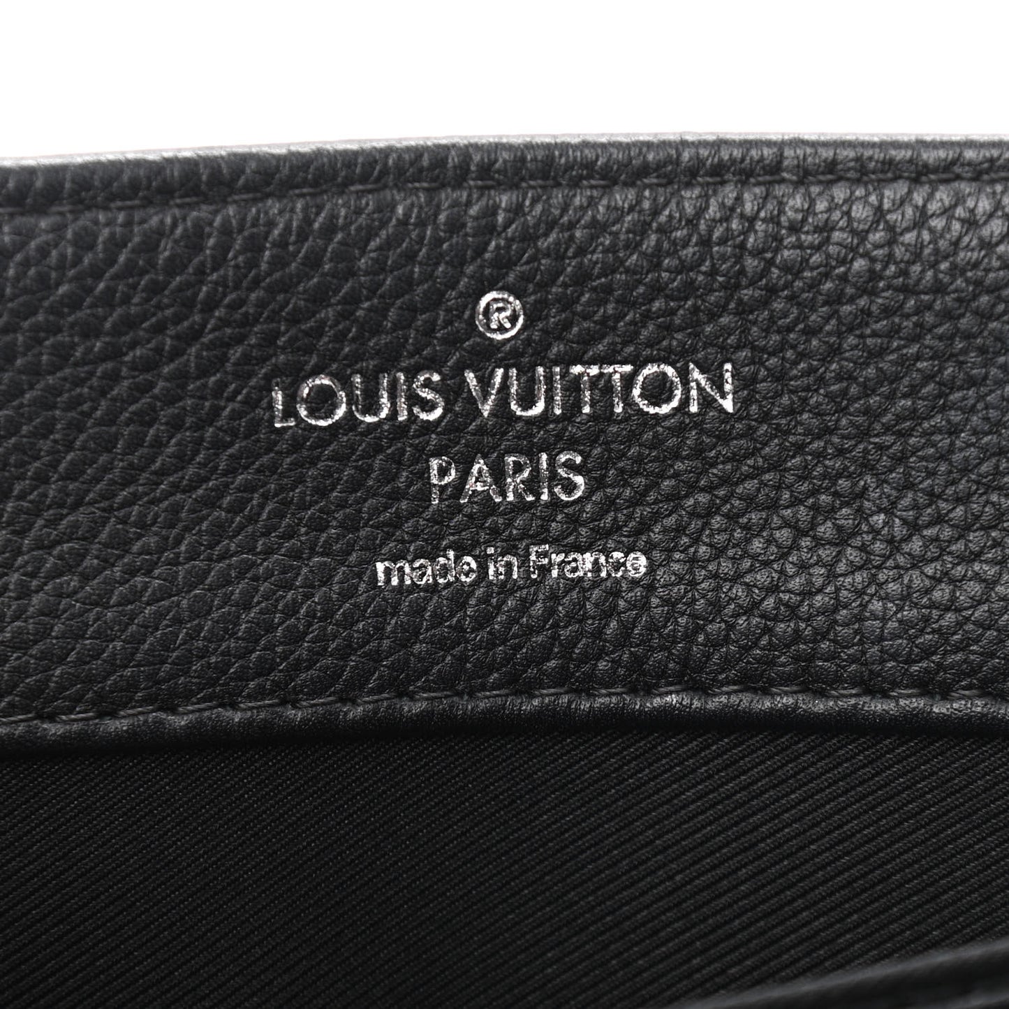 Soft Calfskin Lockme II Top Handle Vanille Black