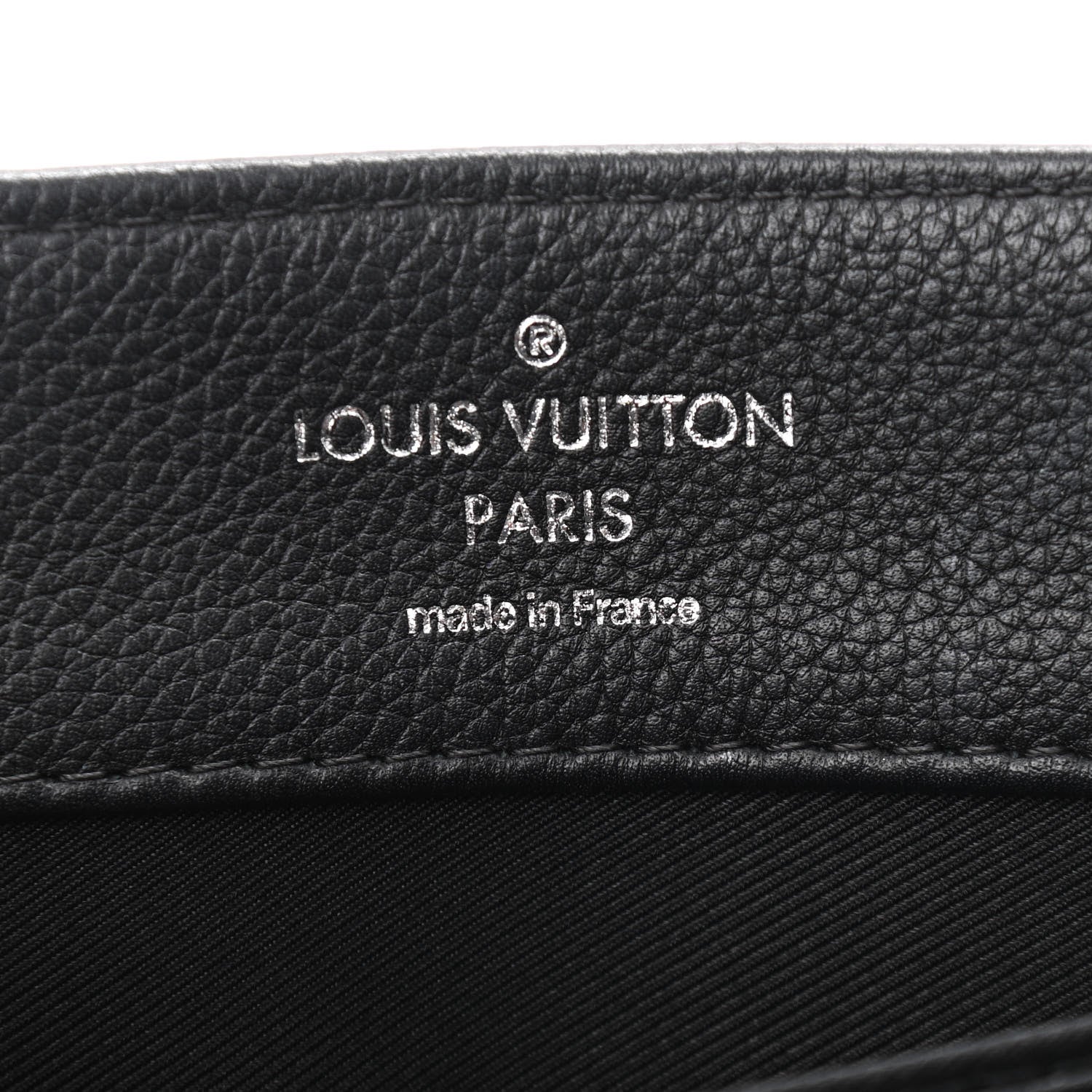 Louis Vuitton Soft Calfskin Lockme II Top Handle Vanille Black 6 of 16