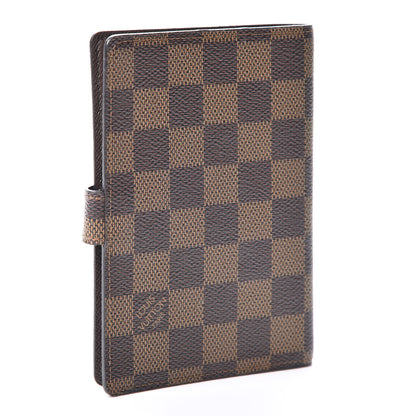 Louis Vuitton Damier Ebene Small Ring Agenda Cover 2 of 8