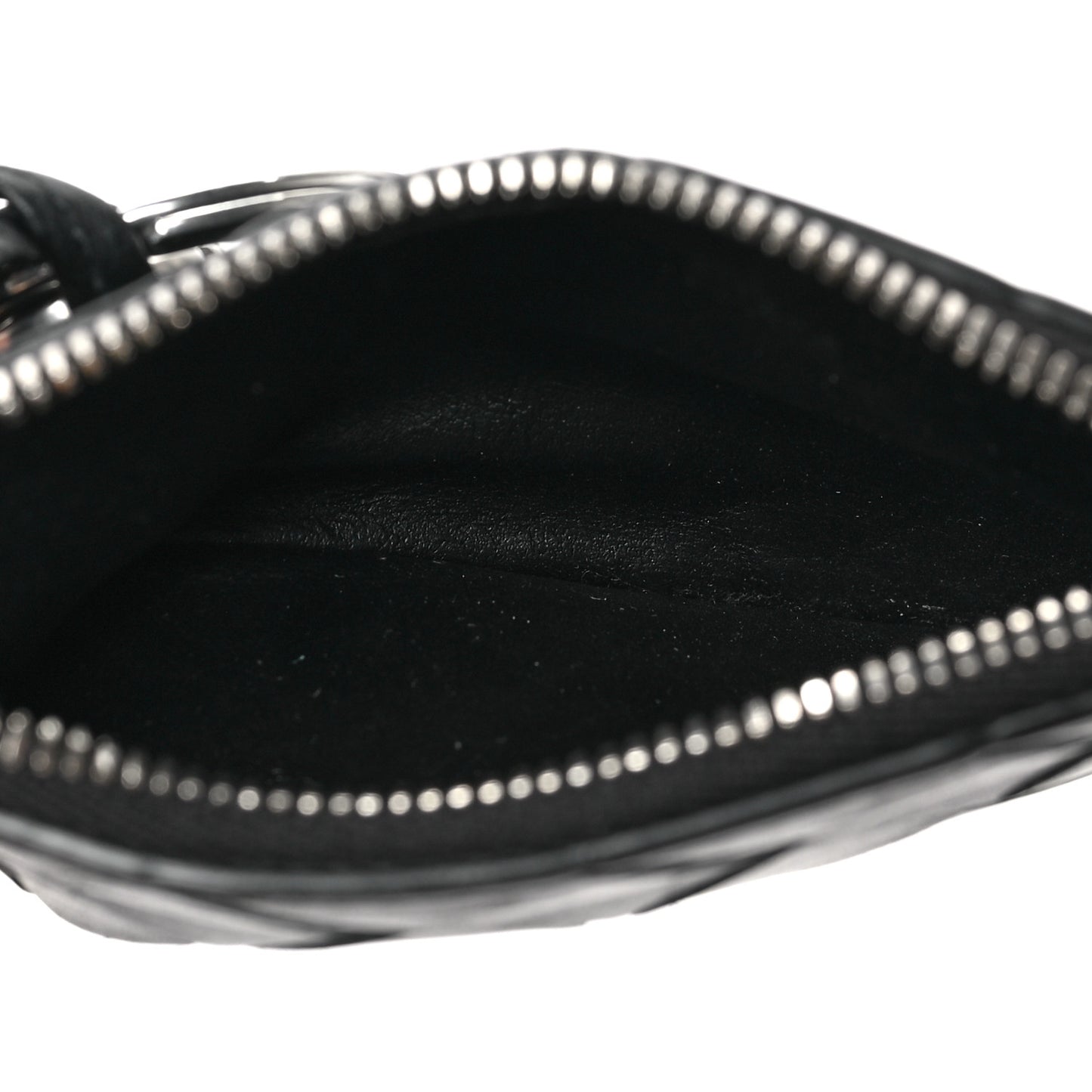 Nappa Intrecciato Key Case Black