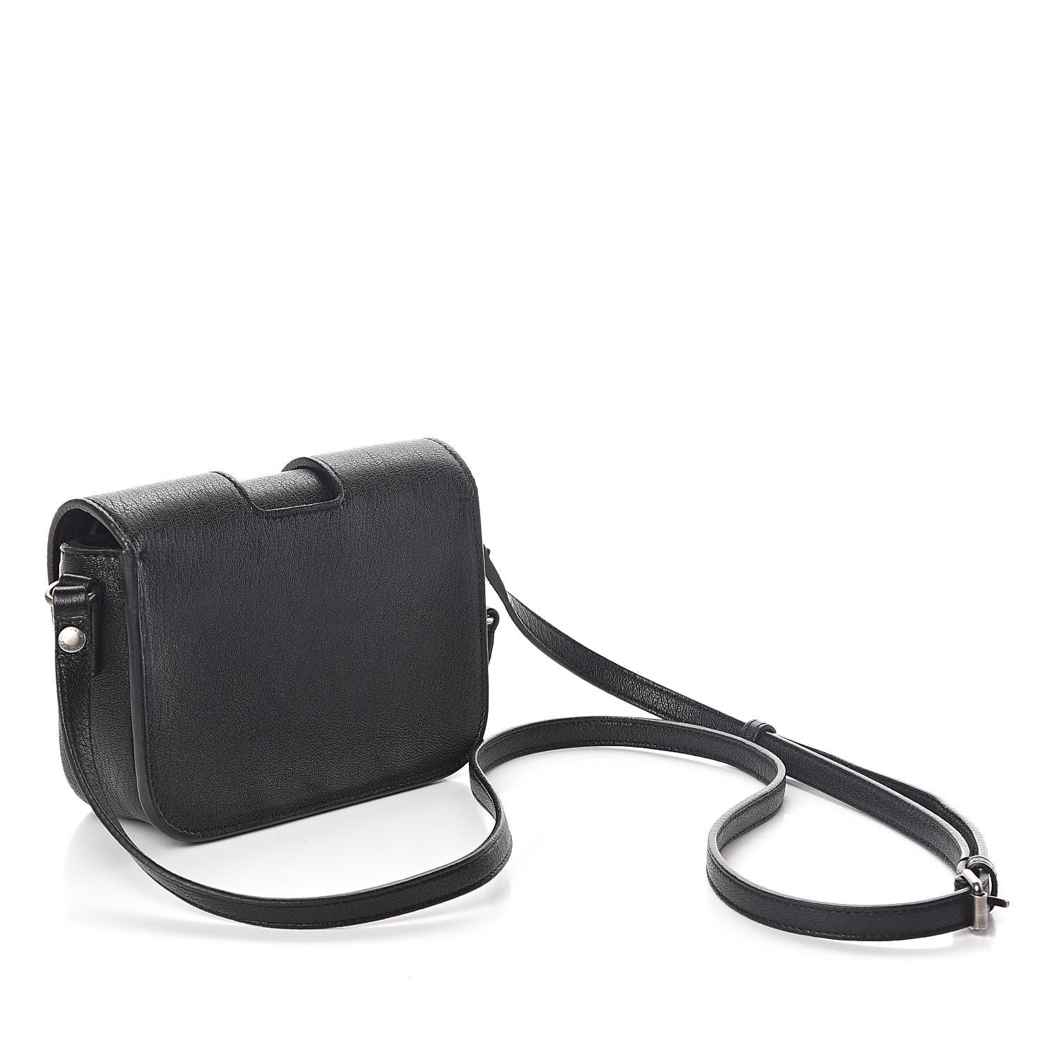 Saint Laurent Lambskin Toy Charlotte Messenger Bag Black 3 of 10