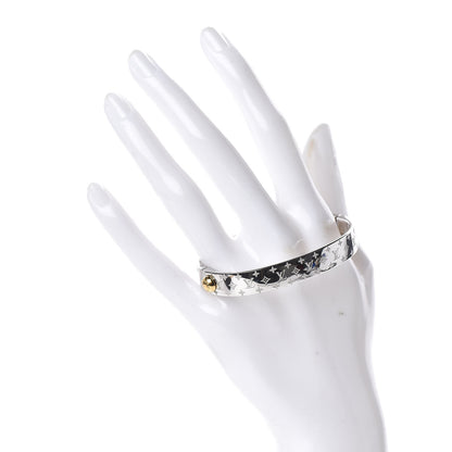 Louis Vuitton Palladium Monogram Nanogram Cuff S 2 of 5