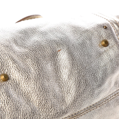 Chloe Metallic Calfskin Paddington Satchel Gold 13 of 13