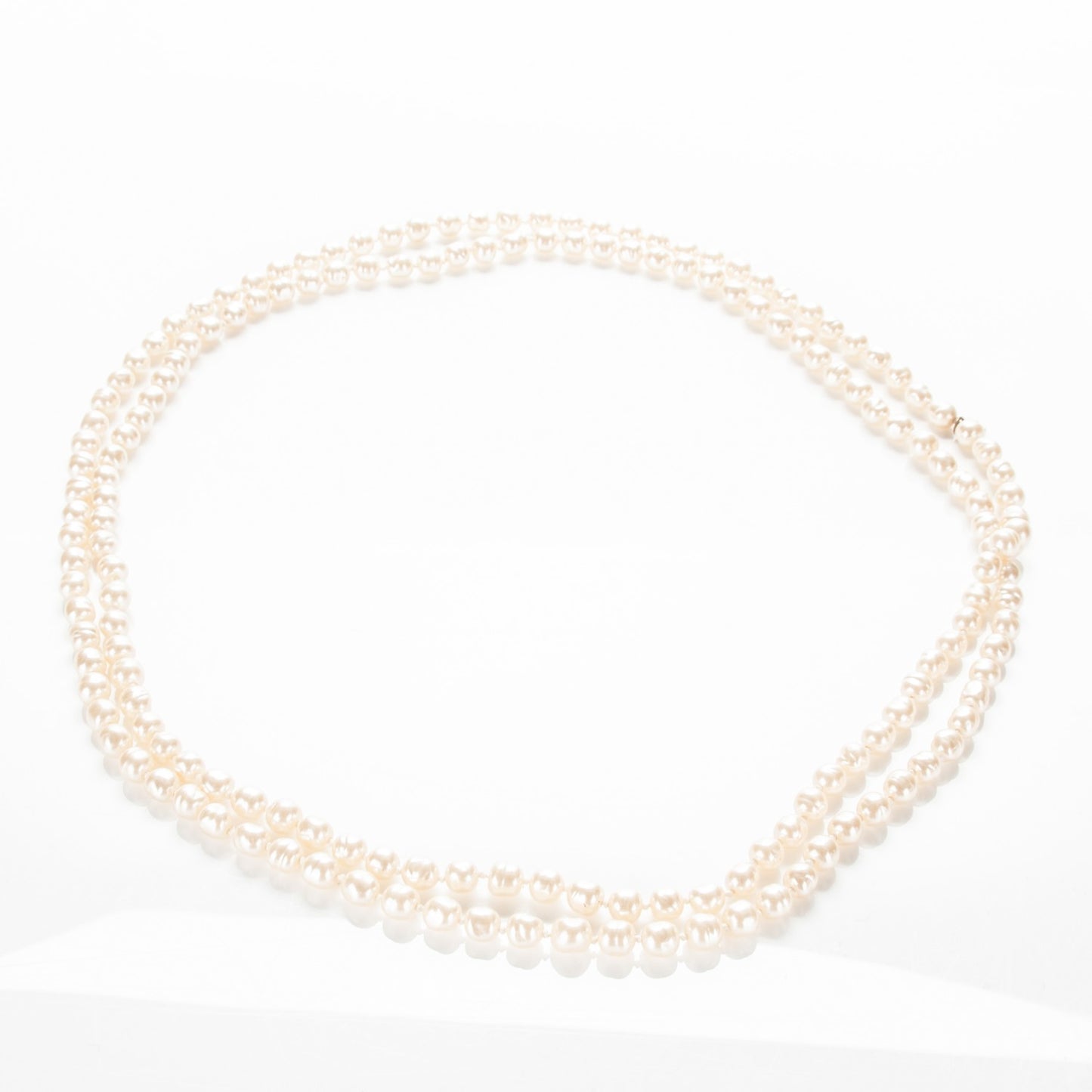 Irregular Pearl Long Necklace