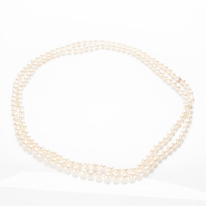 Chanel Irregular Pearl Long Necklace 5 of 5