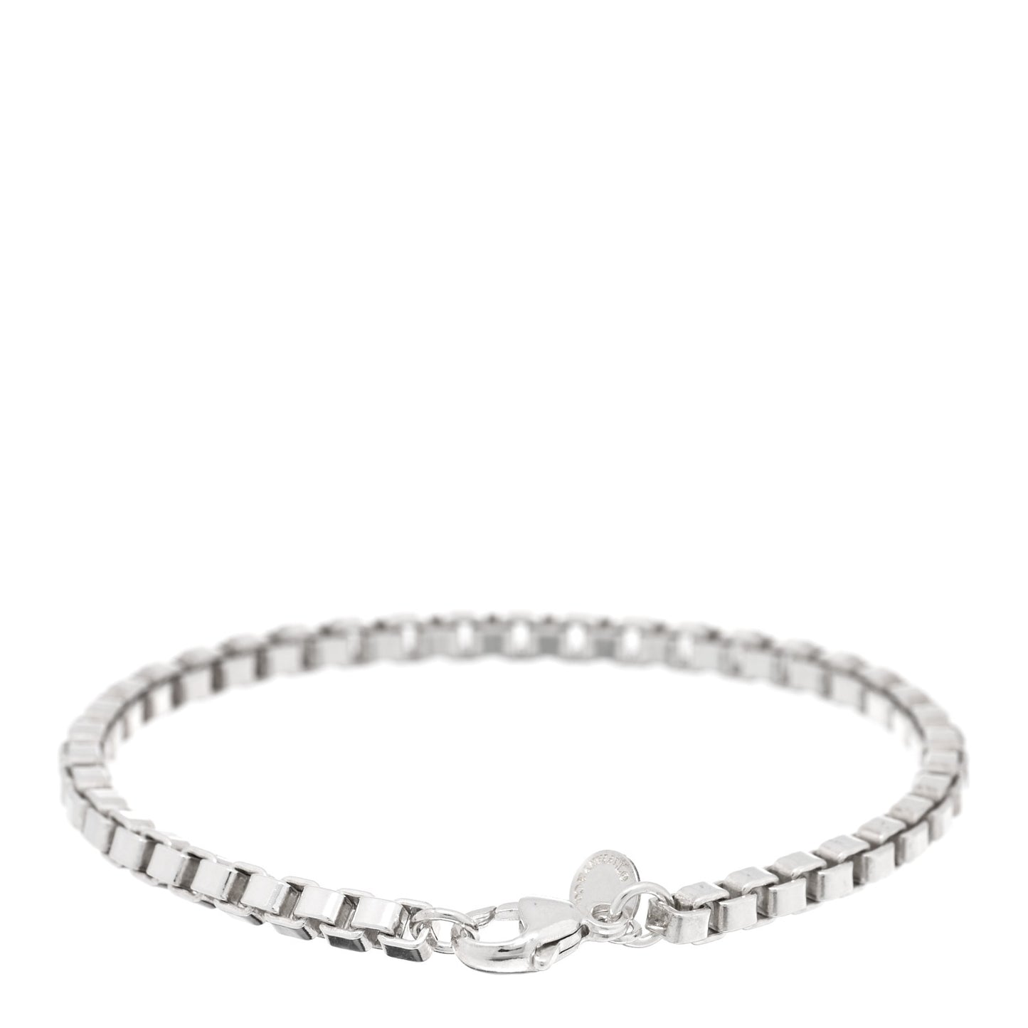 Sterling Silver 4mm Venetian Link Bracelet