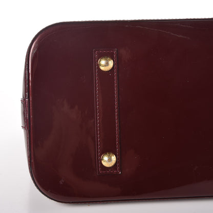 Louis Vuitton Vernis Alma GM Rouge Fauviste 10 of 15