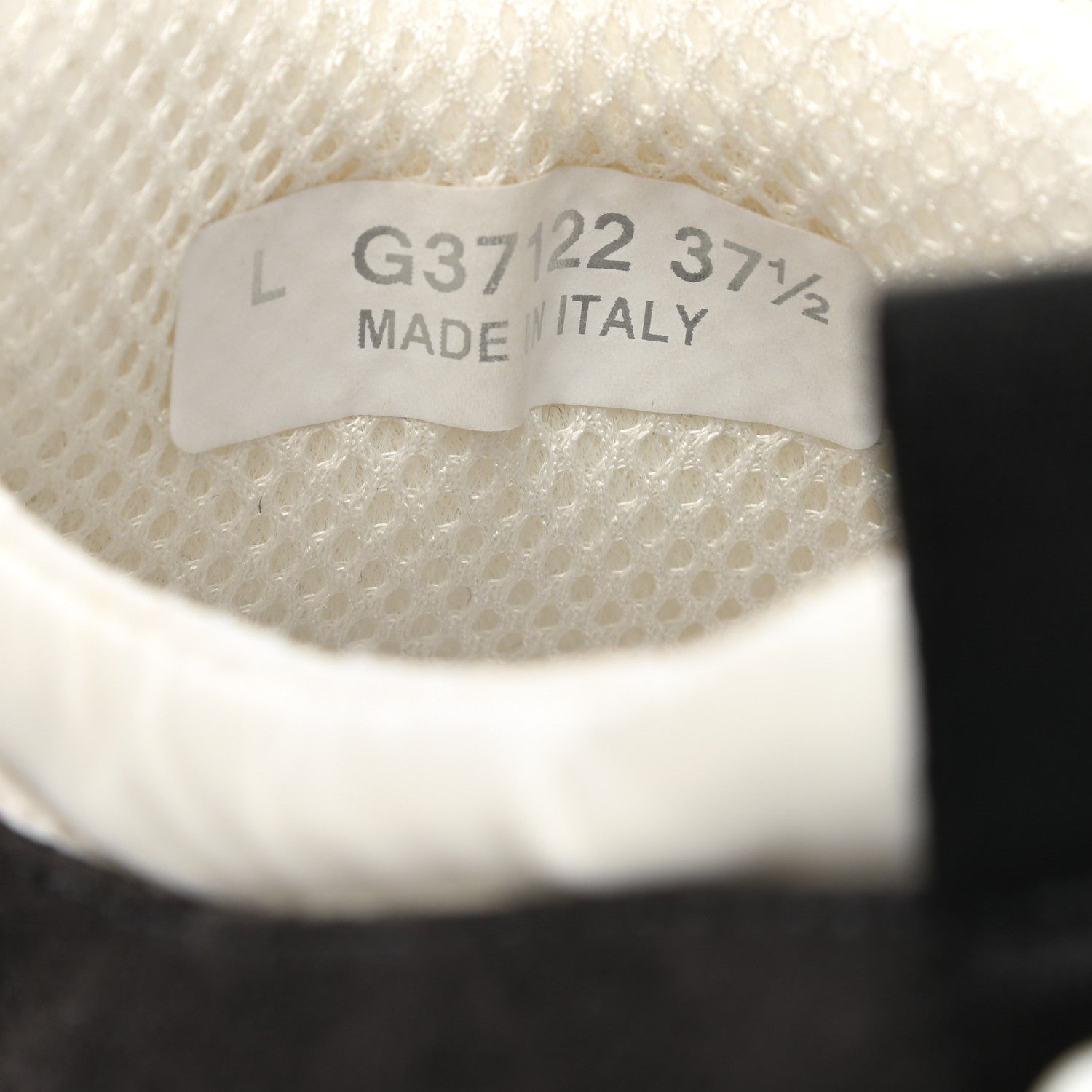 Chanel Nylon Suede Calfskin CC Sneakers 37.5 White Dark Grey 7 of 10