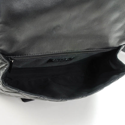 Chanel Lambskin Quilted Medium Roll Reissue Clutch Black 5 of 7