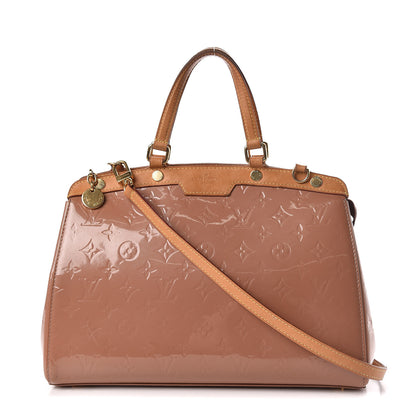 Louis Vuitton Vernis Brea MM Rose Velours 1 of 22