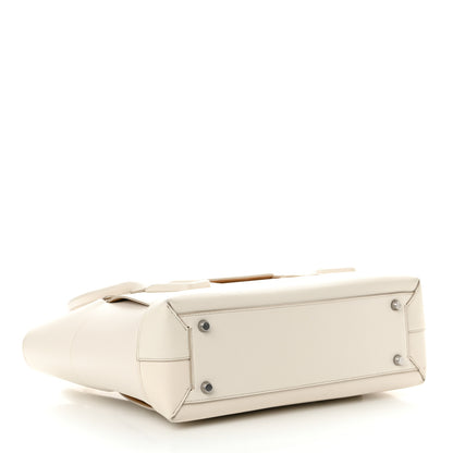 Bottega Veneta Calfskin Maxi Intrecciato Medium Arco White 4 of 17