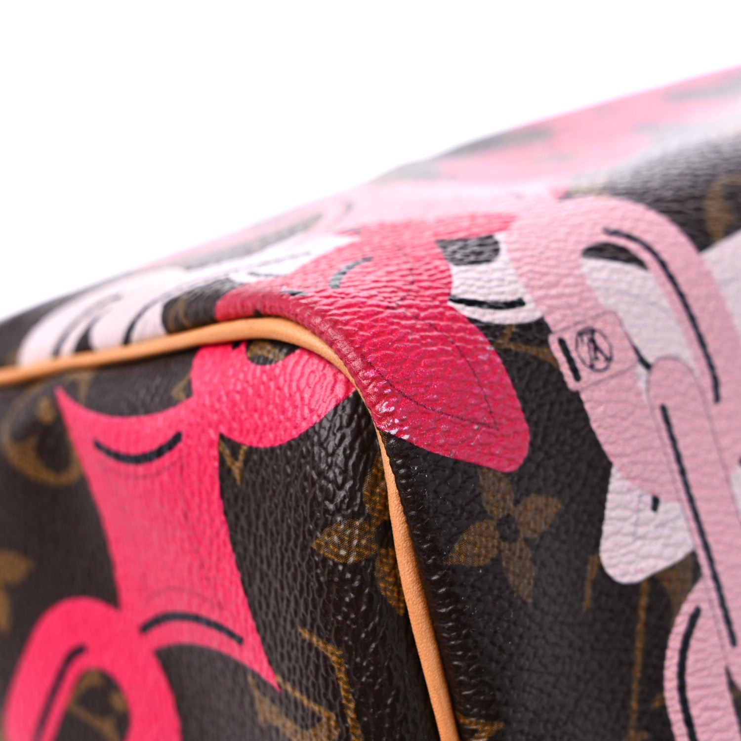 Louis Vuitton Monogram Bay Speedy 30 Rose Ballerine Poppy 10 of 16