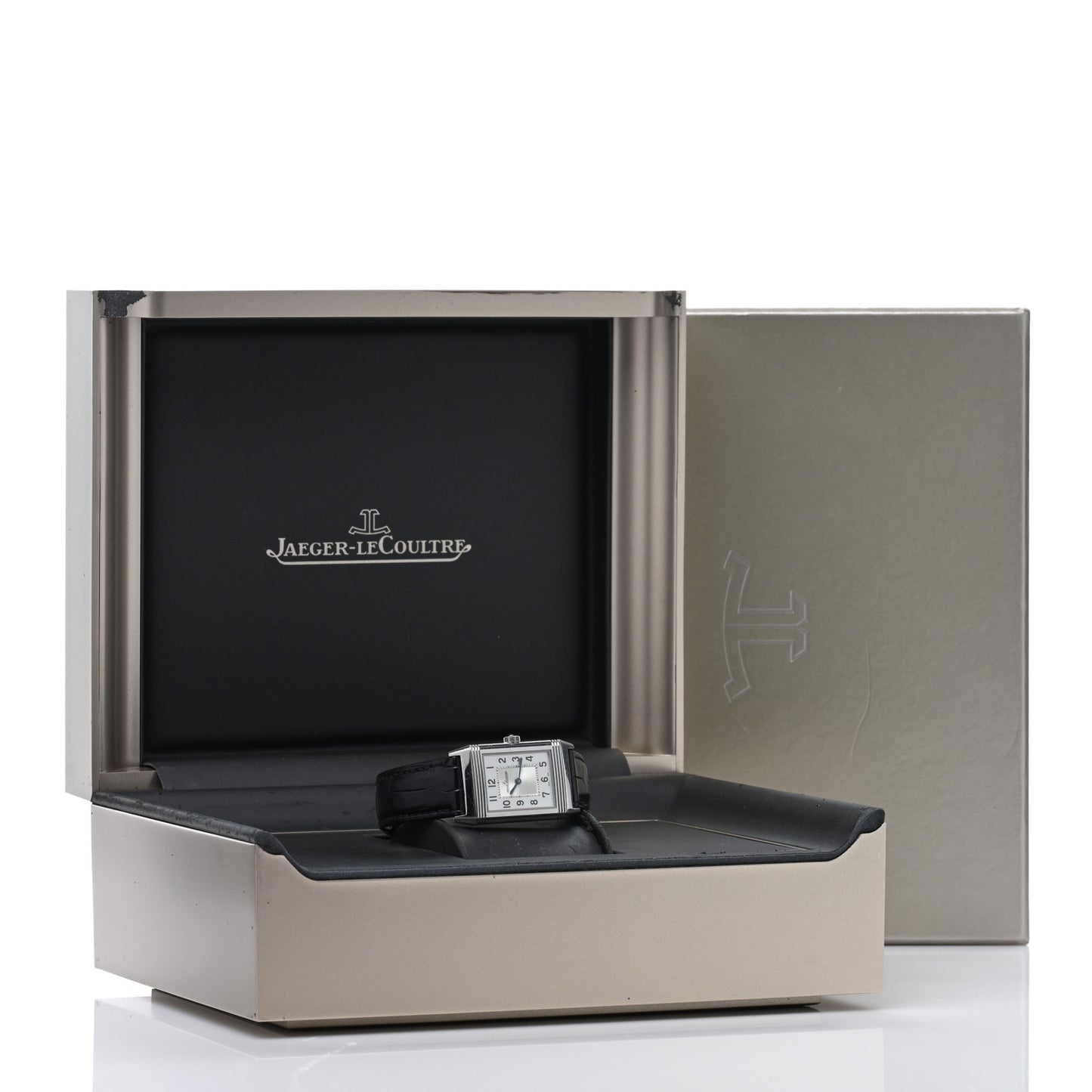 Stainless Steel Alligator 25mm Reverso Classique Manual Winding Watch Q2548440