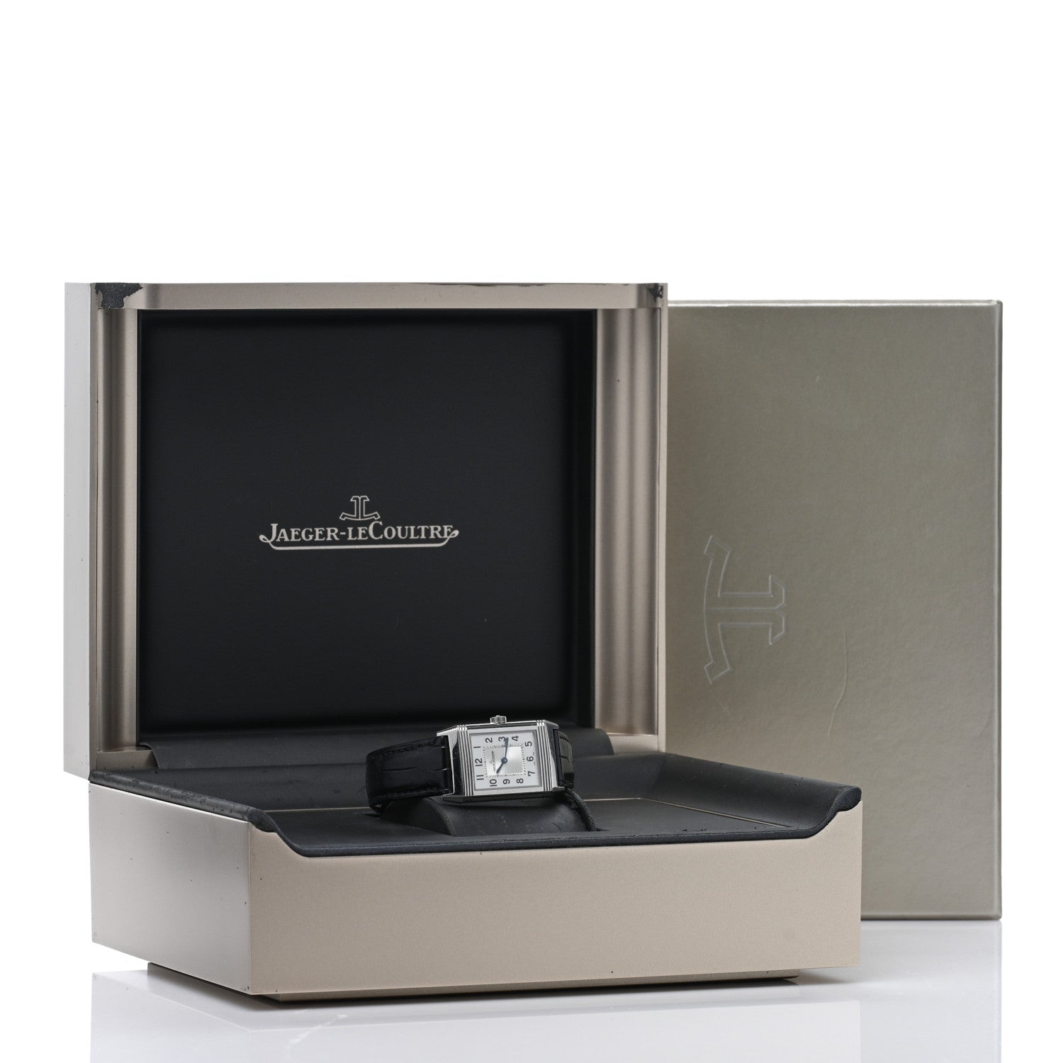 Jaeger-LeCoultre Stainless Steel Alligator 25mm Reverso Classique Manual Winding Watch Q2548440 5 of 5