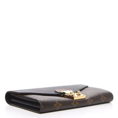 Louis Vuitton Monogram Pallas Wallet Black 4 of 9