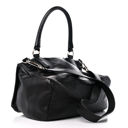 Givenchy Pebbled Calfskin Medium Pyramid Stud Pandora Black 3 of 12