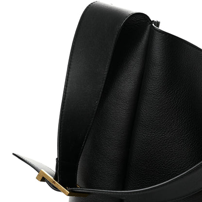 Saint Laurent Smooth Calfskin Large Le 5 A 7 Soft Hobo Black 11 of 12