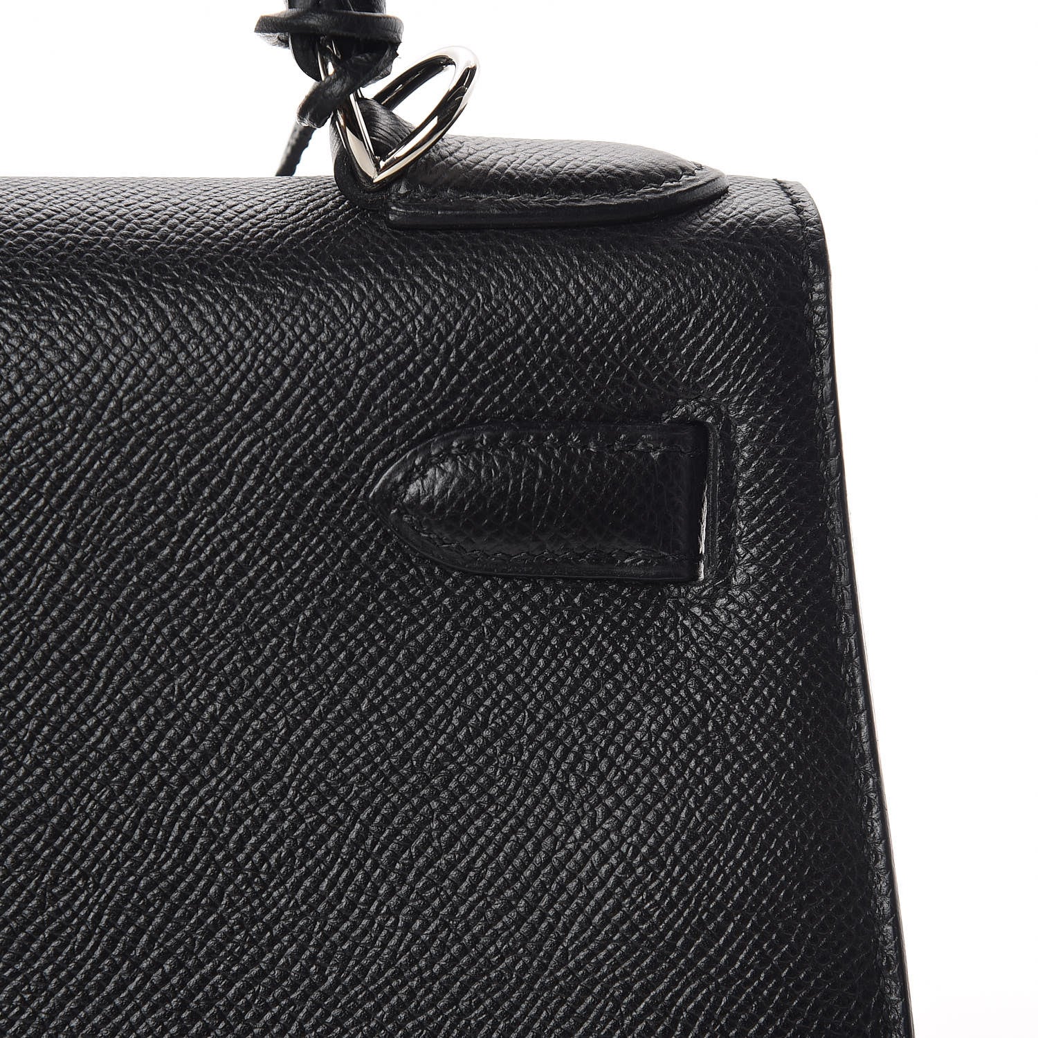 Hermes Epsom Kelly Sellier 28 Black 14 of 36