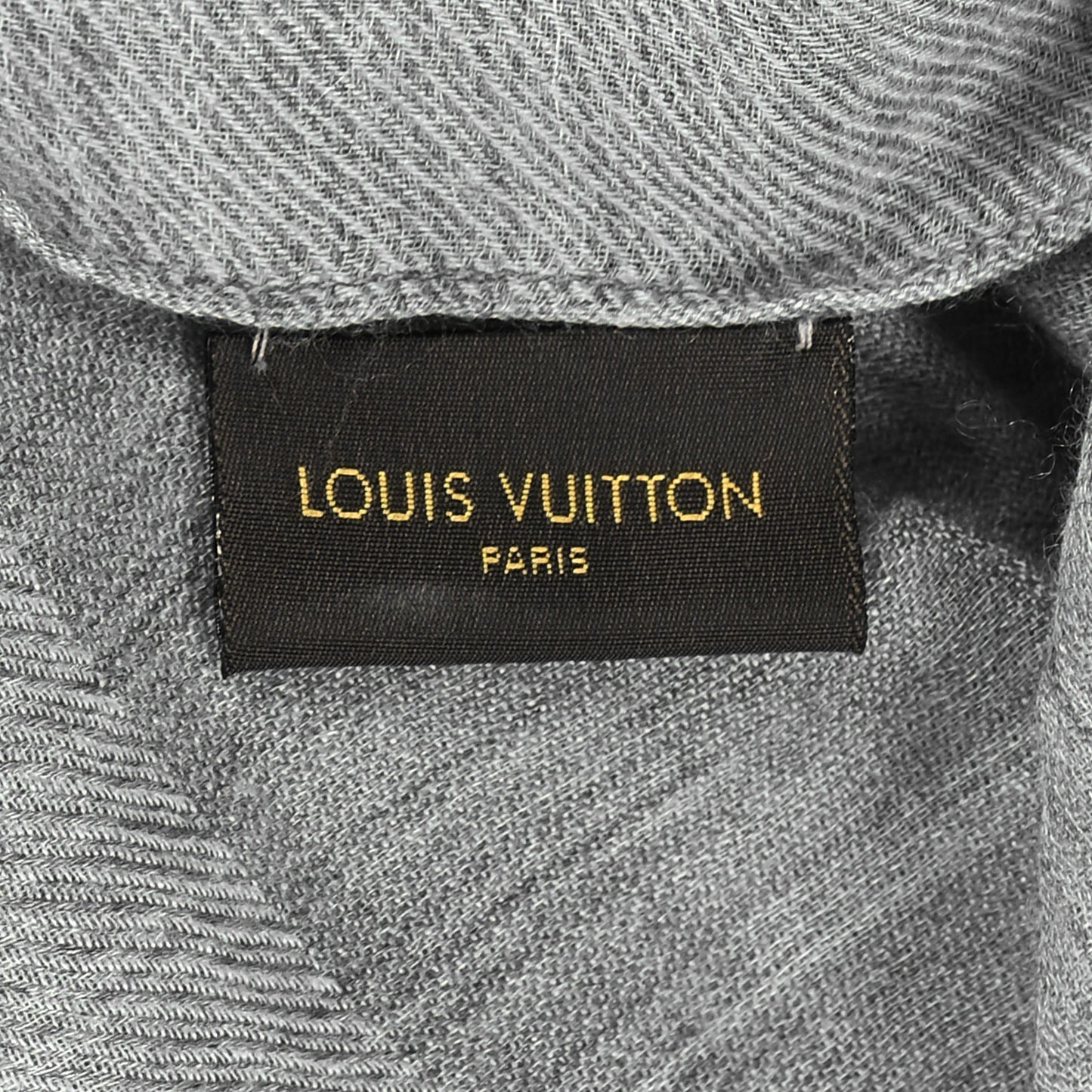 Woven Cashmere Travel Shawl Grey