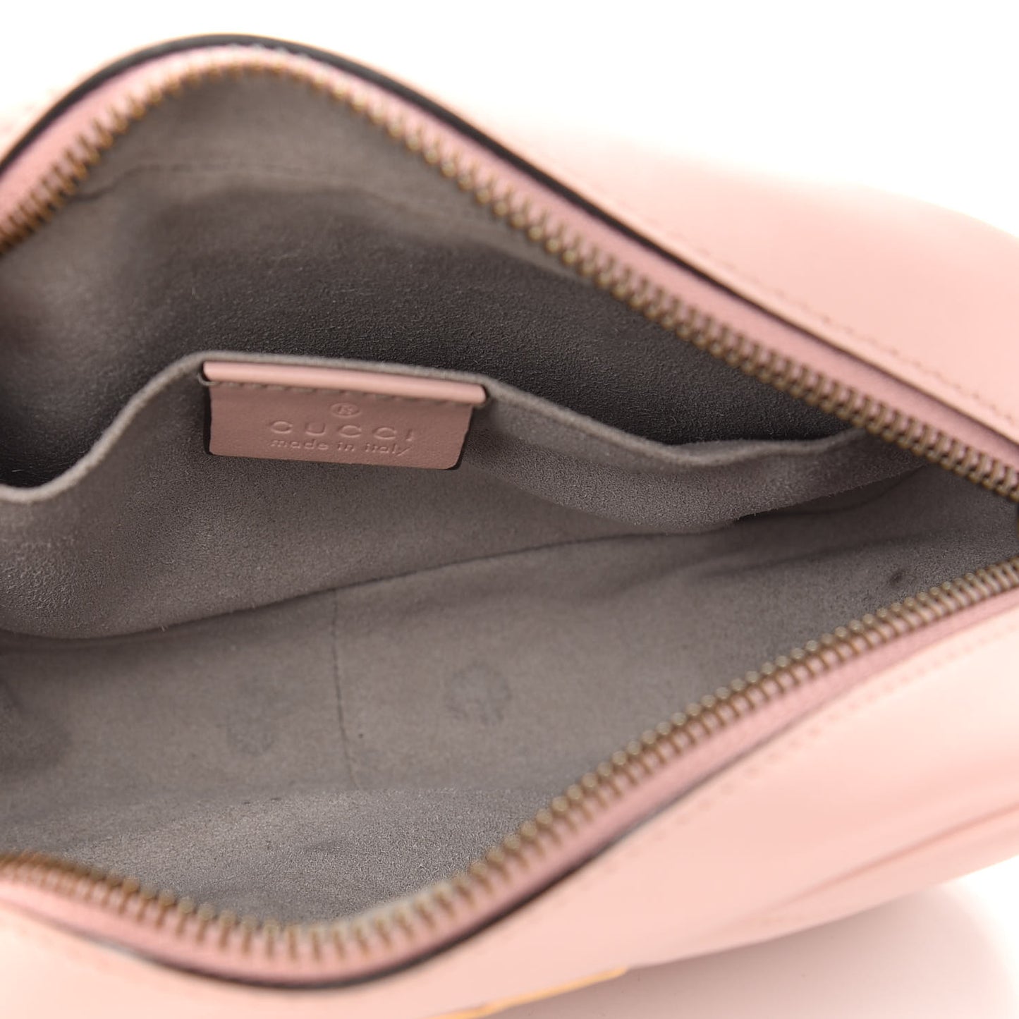 Calfskin Matelasse Mini GG Marmont Chain Shoulder Bag Perfect Pink