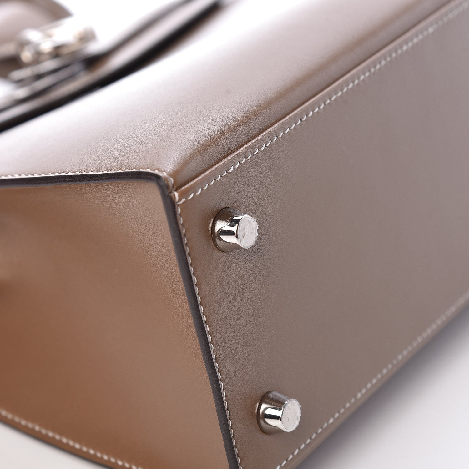 Hermes Tadelakt Kelly Sellier 25 Etoupe 7 of 35