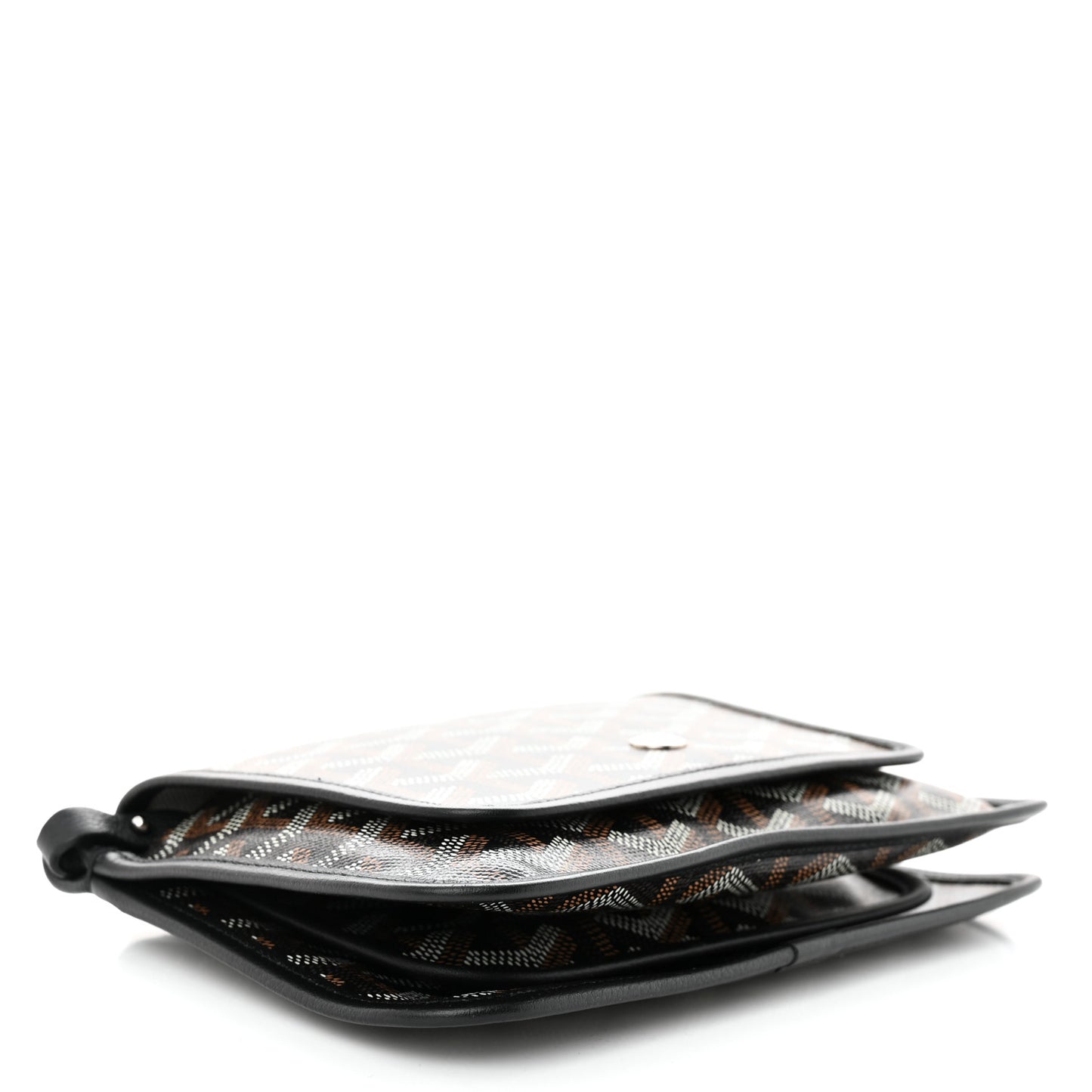 Goyardine Plumet Wallet Clutch Black