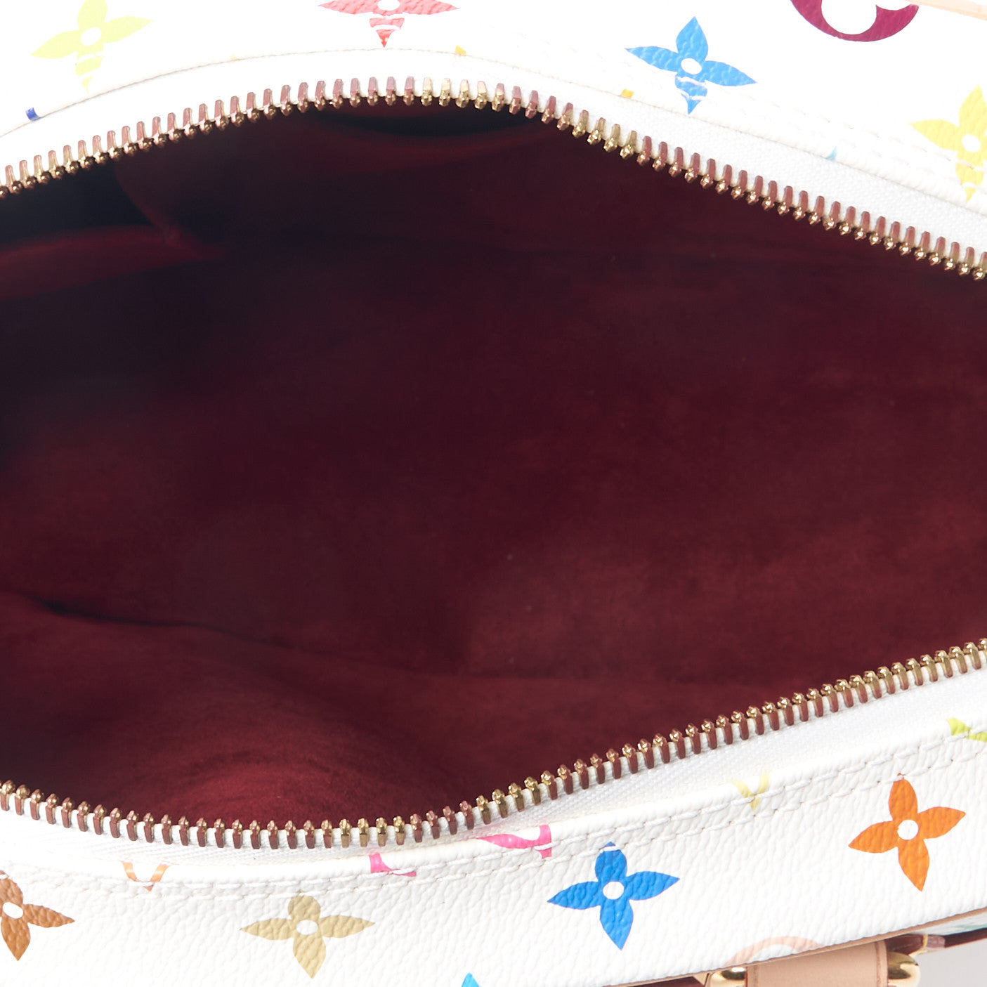 Monogram Multicolor Trouville White