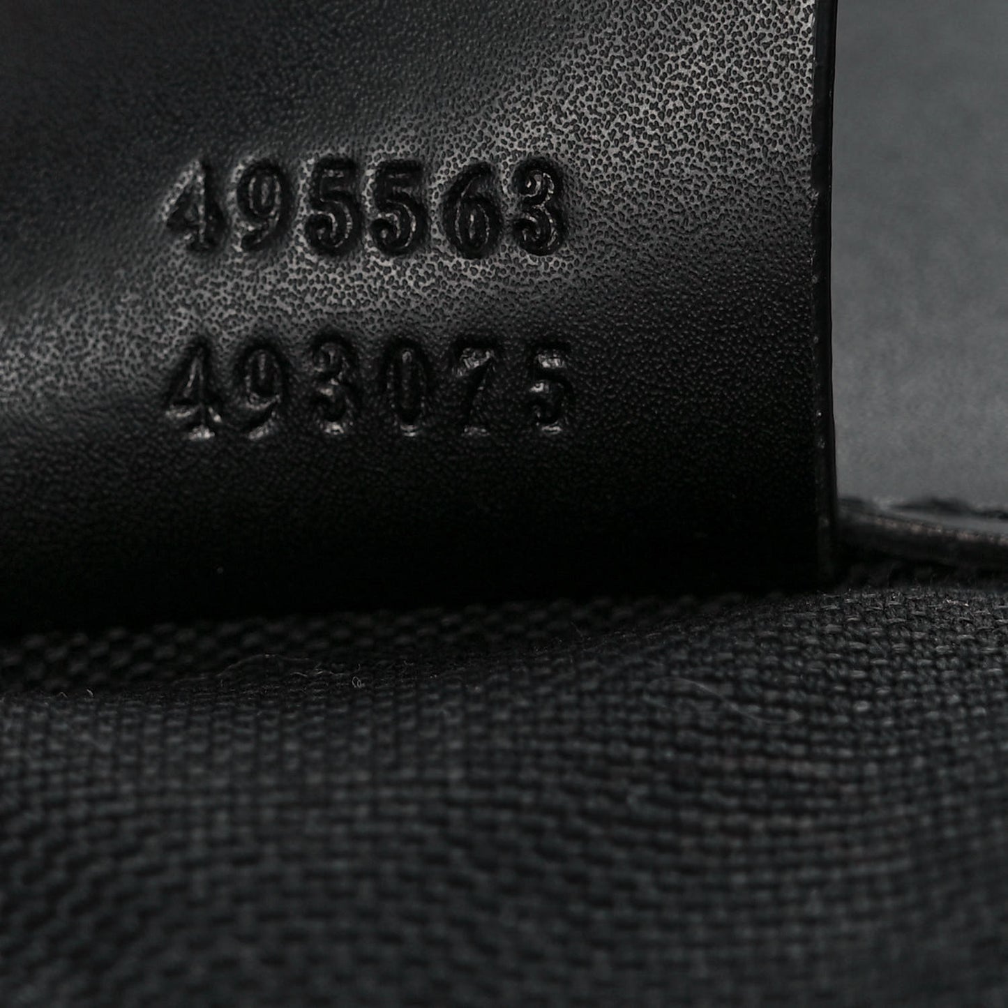 Soft GG Supreme Monogram Appia Calfskin Web Double Buckle Backpack Black