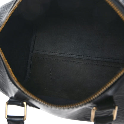 Louis Vuitton Epi Speedy 25 Black 5 of 11