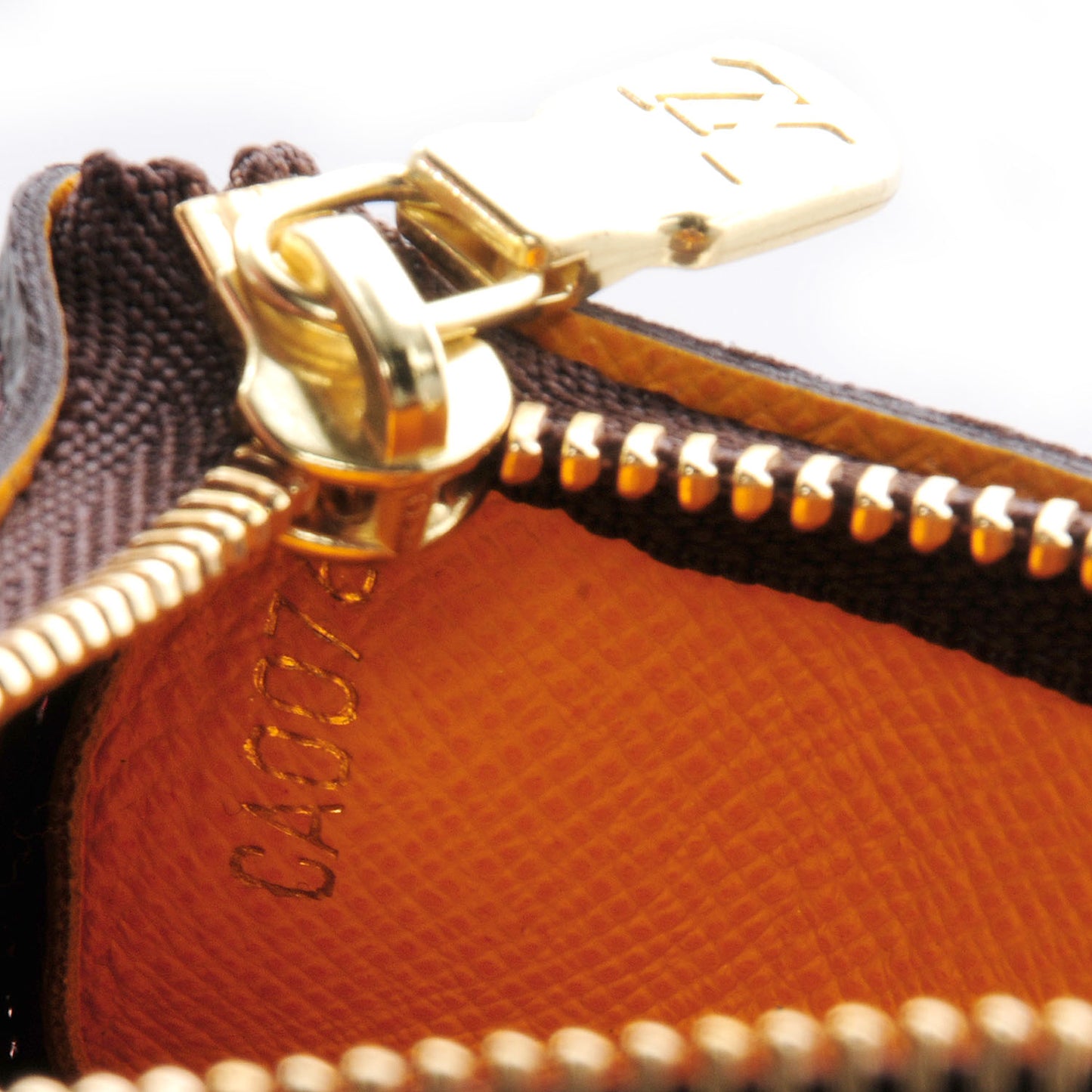 Monogram Groom Key Pouch